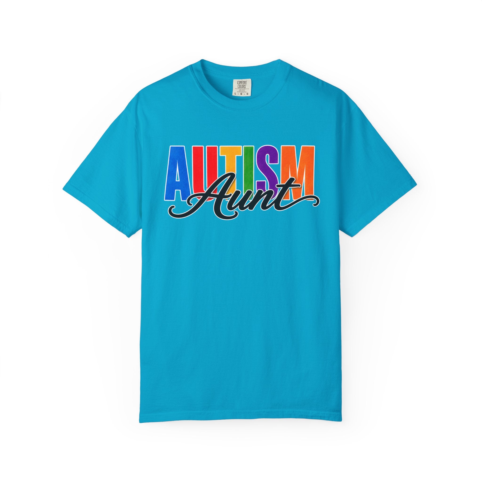 Autism Aunt Shirt Proud Autism Aunt T Shirt Autism Awareness Autism Acceptance Gift Puzzle Heart Special Needs Family Tee