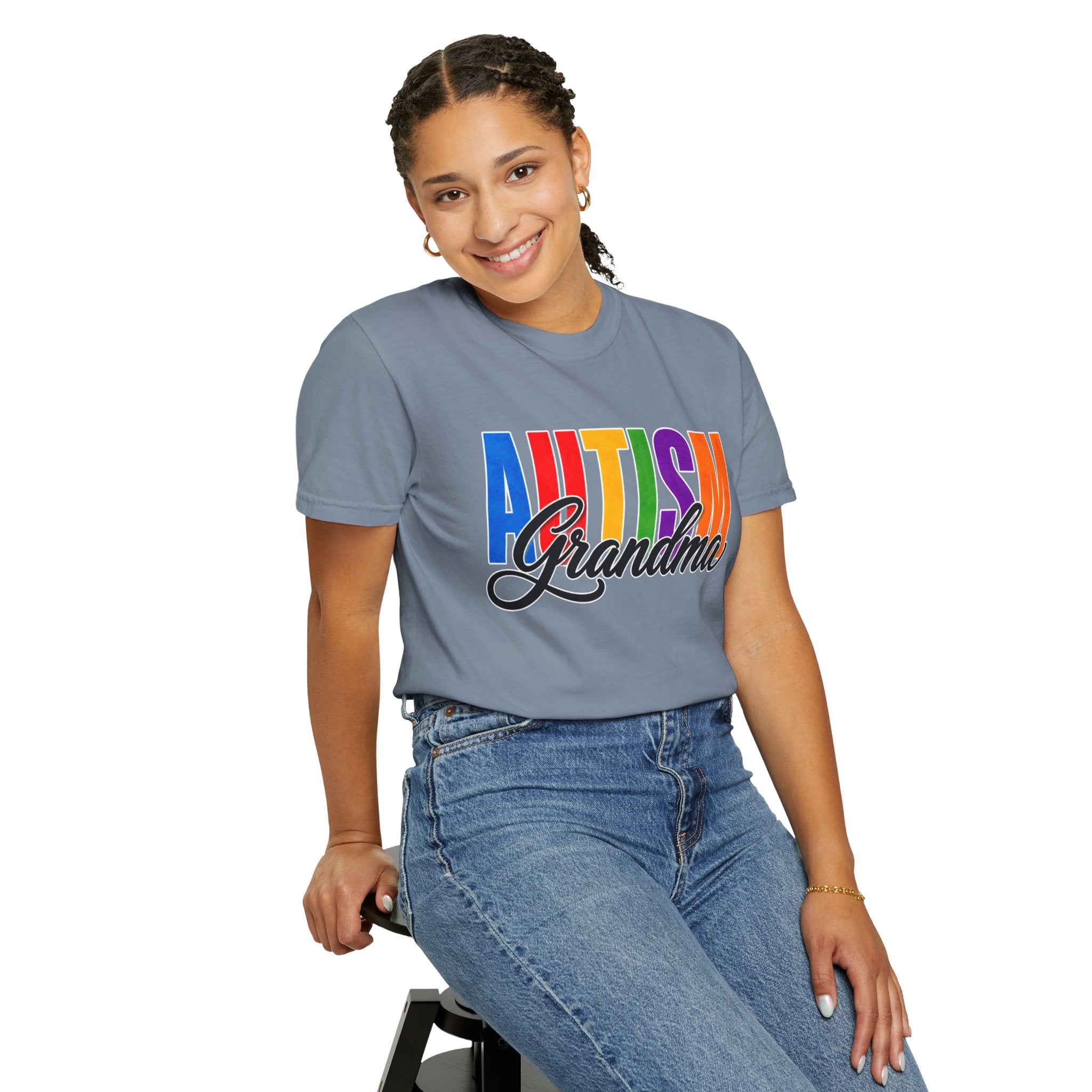 Autism Grandma Shirt Proud Autism Grandma T Shirt Autism Awareness Autism Acceptance Gift Puzzle Heart Special Needs Grandma Tee