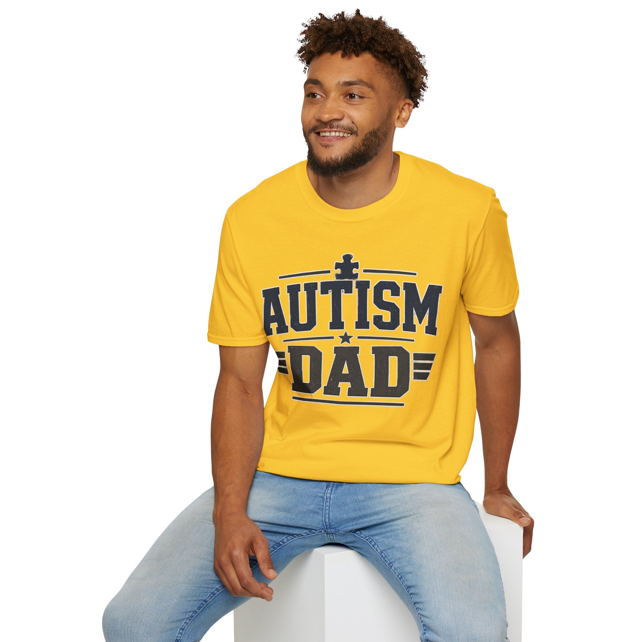 Autism Dad T-Shirt — Proud Autism Awareness Tee for Fathers