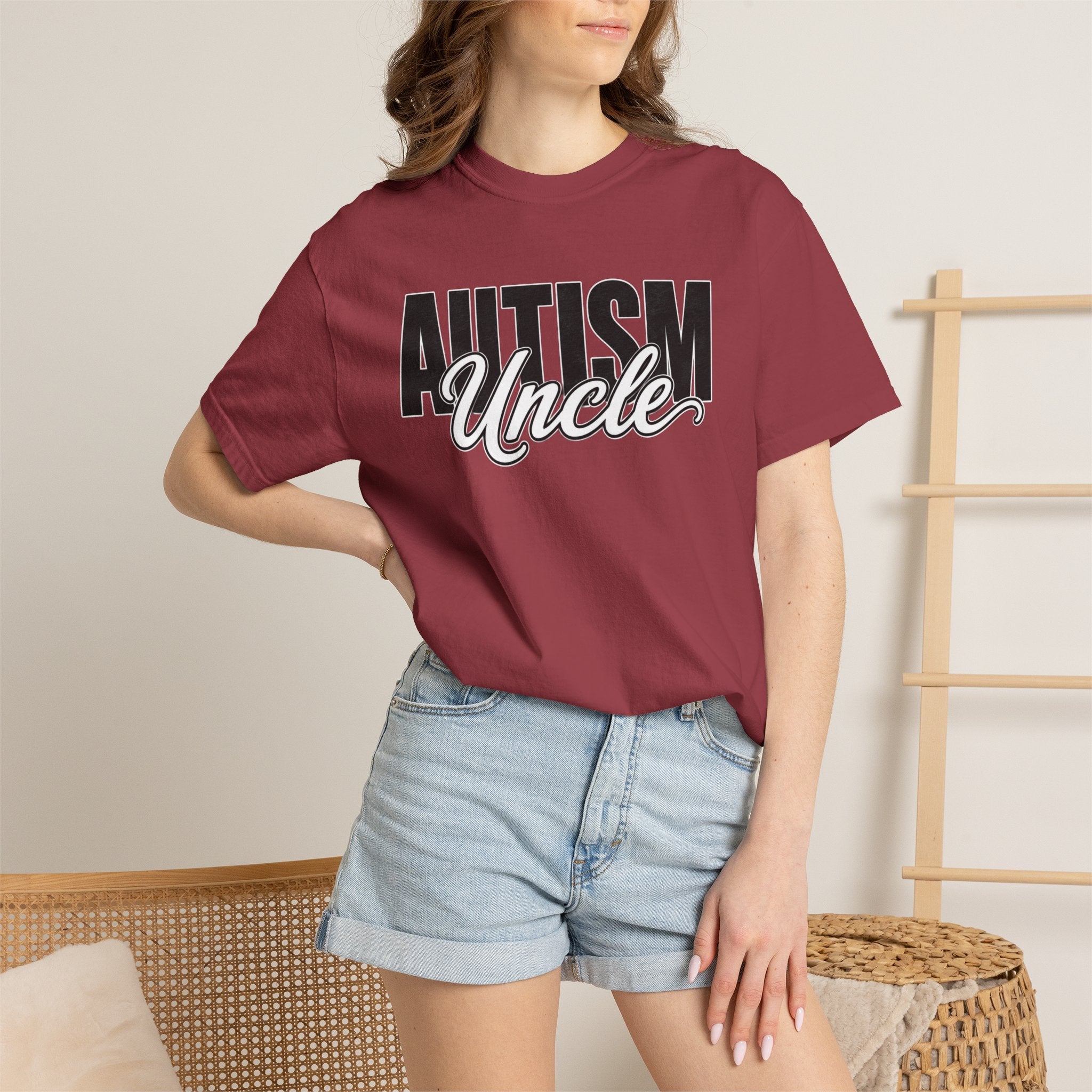 Autism Uncle Shirt Proud Autism Uncle T Shirt Autism Awareness Autism Acceptance Gift Puzzle Heart Special Needs Family Tee