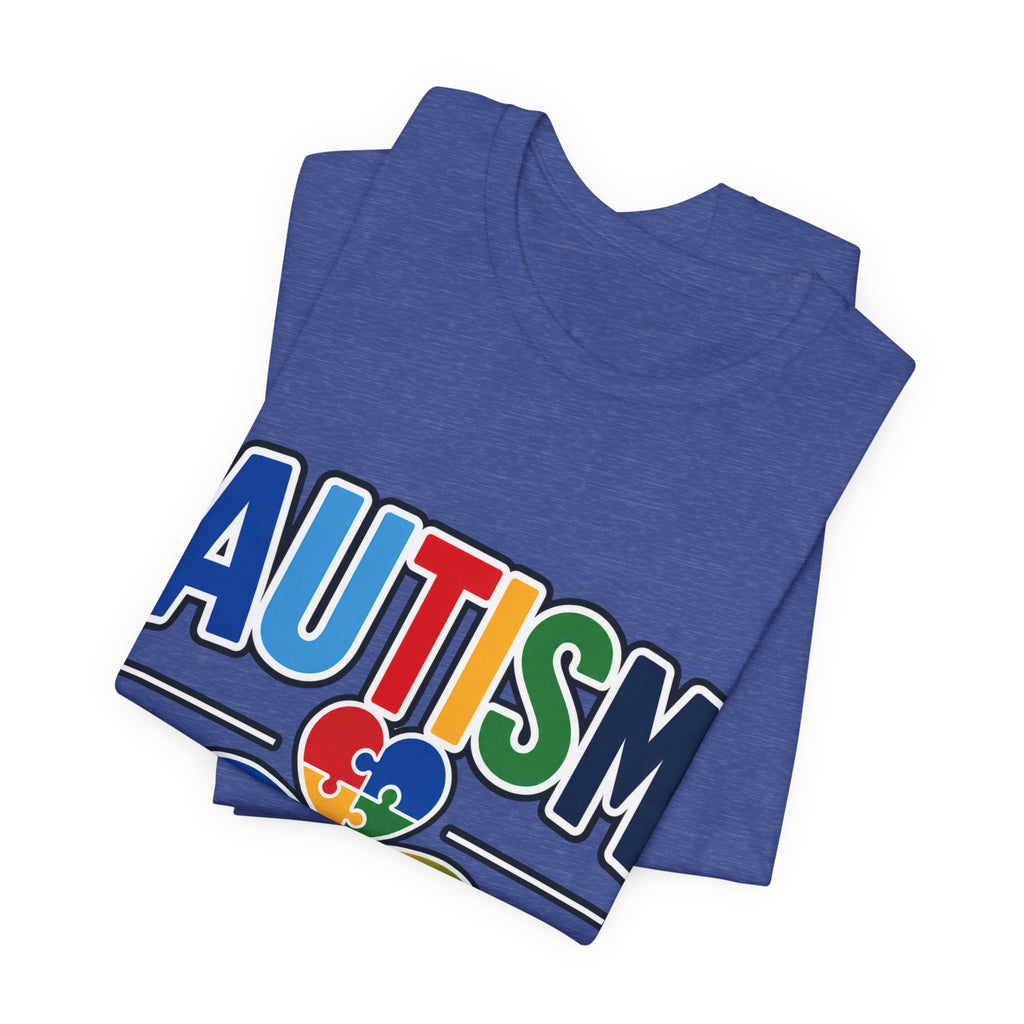 Autism Abuela Shirt | Spanish Autism Grandma T-Shirt | Puzzle Heart Infinity Design | Autism Awareness & Acceptance Gift