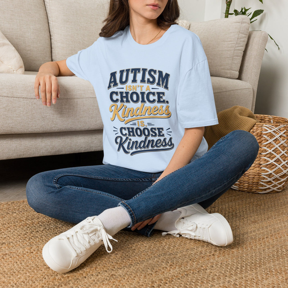 Autism Isn't a Choice Kindness Is T-Shirt | Awareness Support Tee