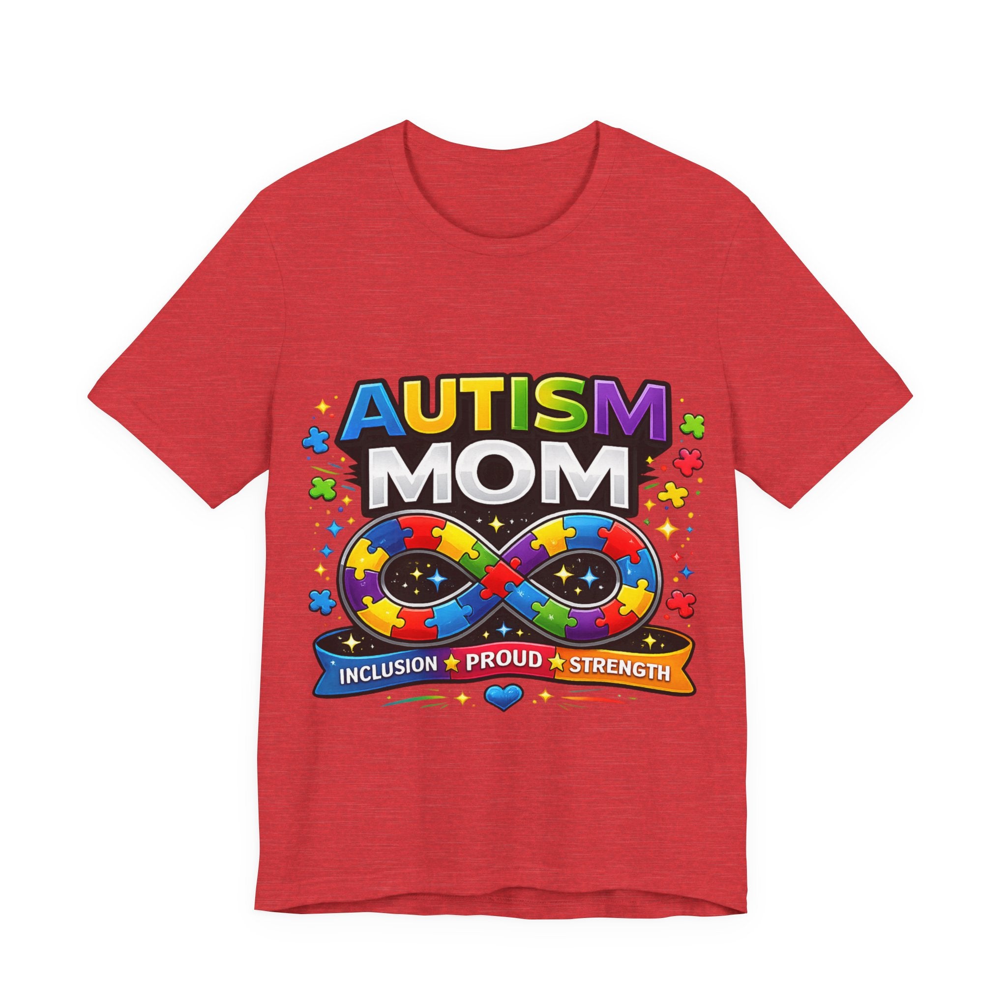 Autism Mom Shirt, Infinity Symbol T-Shirt, Proud Autism Mom Tee, Autism Acceptance Shirt, Inclusion Apparel, Family Support Shirt