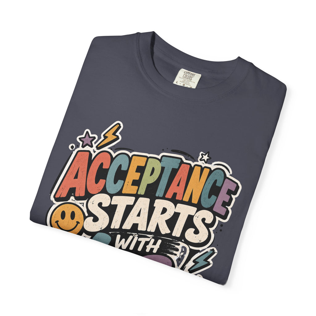 Autism Acceptance Shirt | Puzzle Heart Autism Awareness Shirt, Neurodiversity Inclusion Advocate Gift