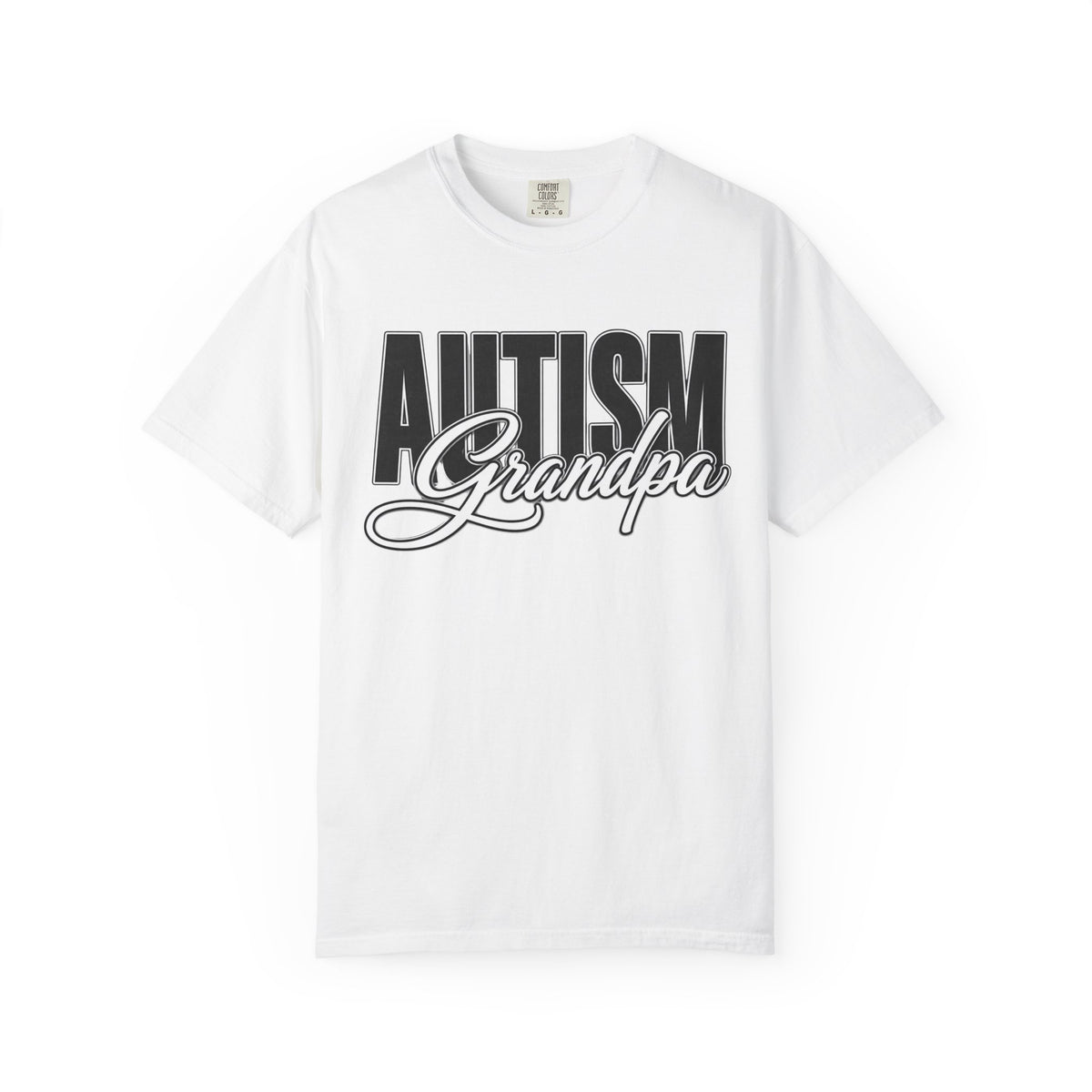 Autism Grandpa Shirt Proud Autism Grandpa T Shirt Autism Awareness Autism Acceptance Gift Puzzle Heart Special Needs Grandpa Tee