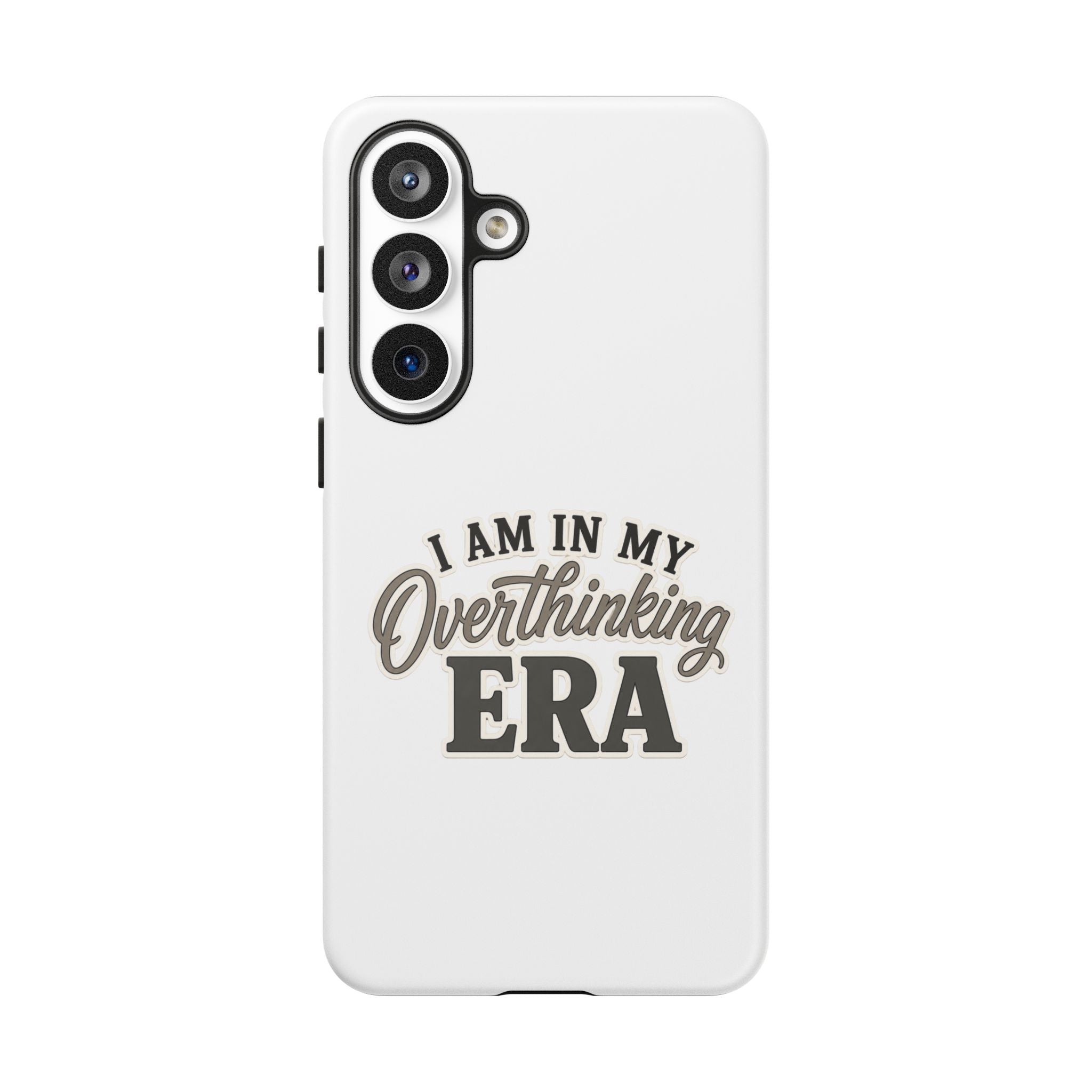 I Am In My Overthinking Era Phone Case Funny Anxiety Phone Case ADHD Tough Case Mental Health Gift Neurodivergent iPhone Samsung Case
