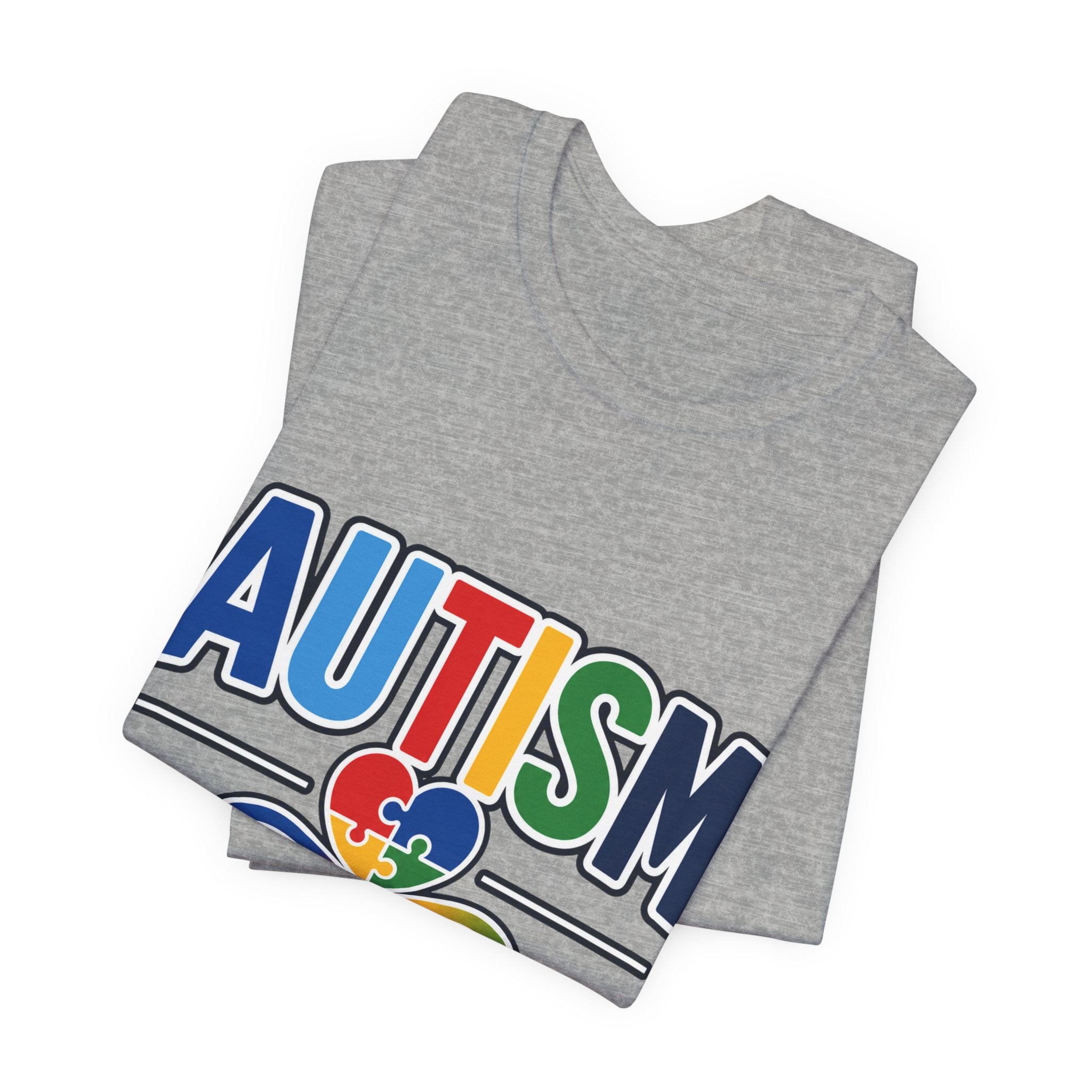 Autism Mom Shirt | Rainbow Puzzle Heart Infinity T-Shirt | Proud Autism Mom Tee | Autism Awareness & Acceptance Gift for Mothers