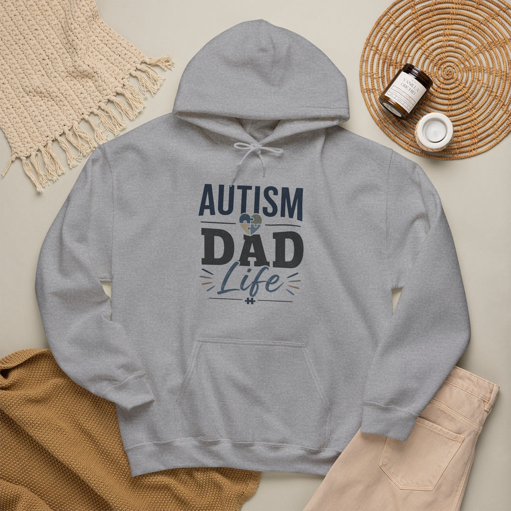 Autism Dad Life Hoodie | Autism Awareness Dad Sweatshirt