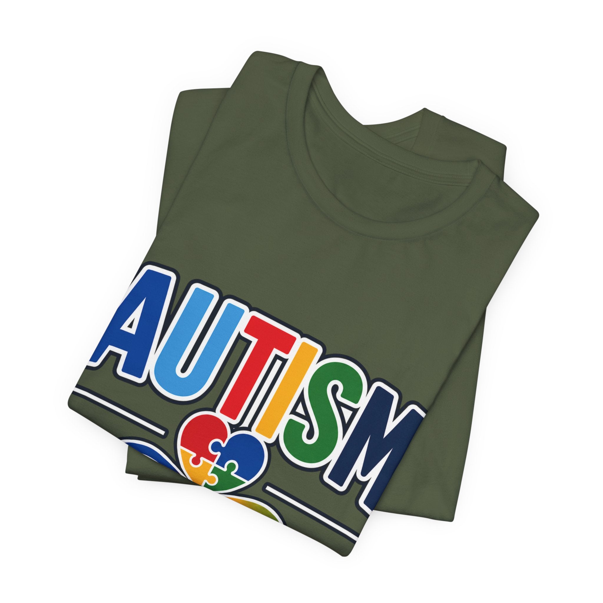 Autism Grandpa Shirt | Puzzle Heart Infinity T-Shirt | Proud Autism Grandpa Tee | Autism Awareness & Acceptance Gift for Grandpa