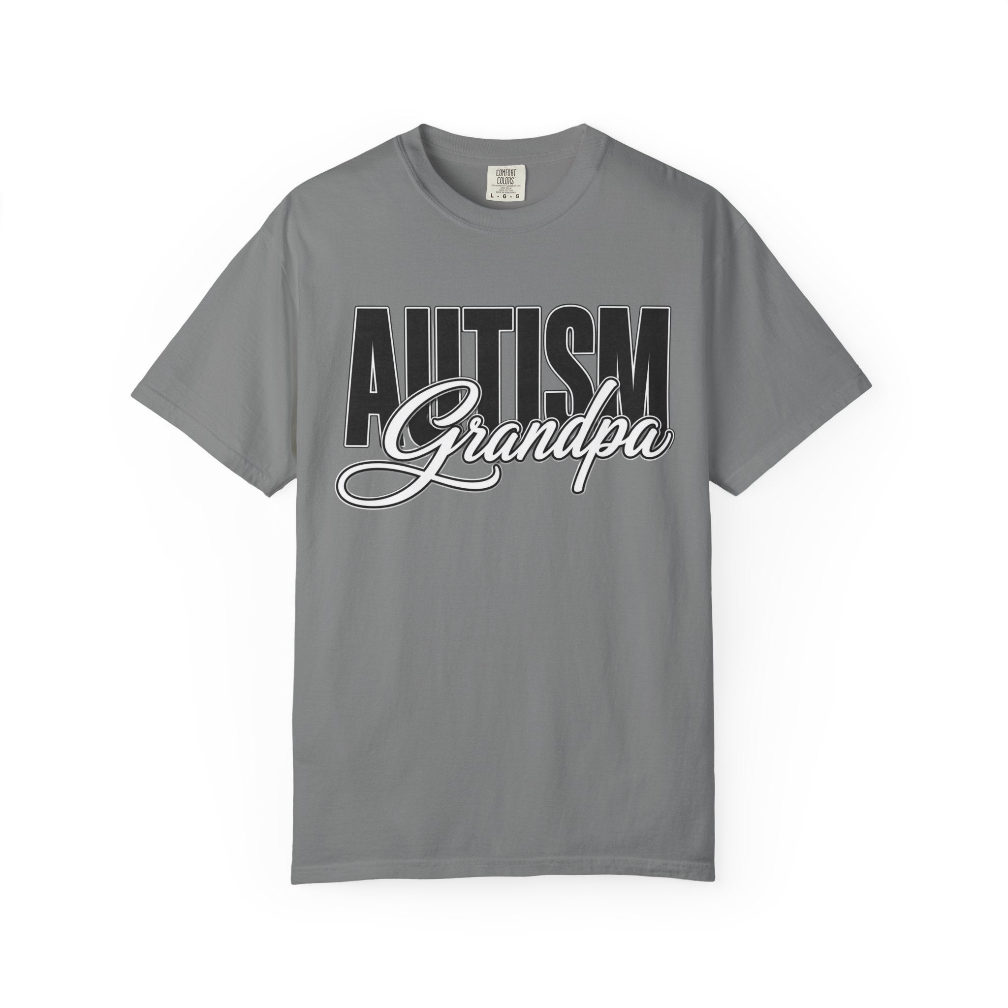 Autism Grandpa Shirt Proud Autism Grandpa T Shirt Autism Awareness Autism Acceptance Gift Puzzle Heart Special Needs Grandpa Tee