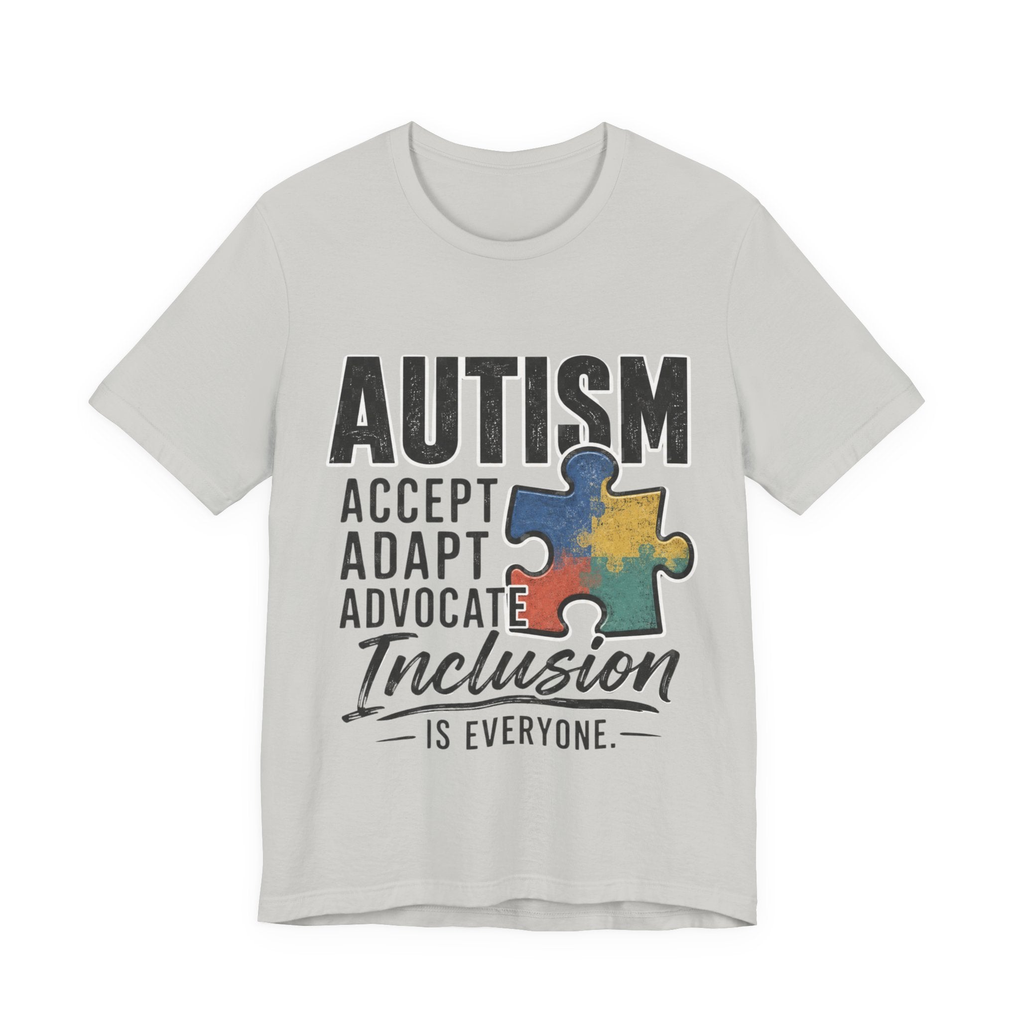 Autism Acceptance Shirt Inclusion Advocate T Shirt Puzzle Piece Tee Neurodiversity Awareness Special Needs Support Unisex Gift