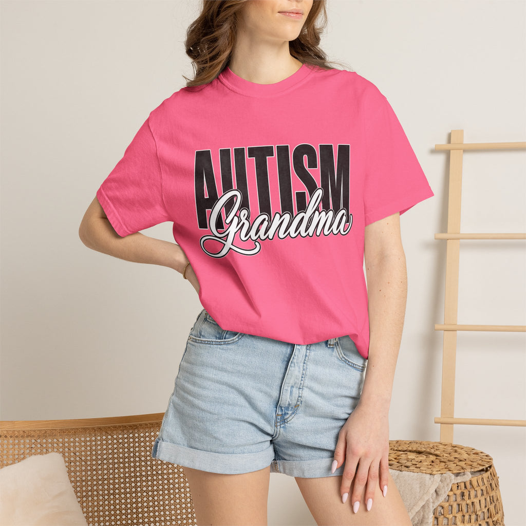 Autism Grandma Shirt Proud Autism Grandma T Shirt Autism Awareness Autism Acceptance Gift Puzzle Heart Special Needs Grandma Tee
