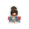 Autism Mom Sticker Autism Acceptance Vinyl Decal Puzzle Ribbon Waterproof Die Cut Sticker Laptop Water Bottle Mom Gift
