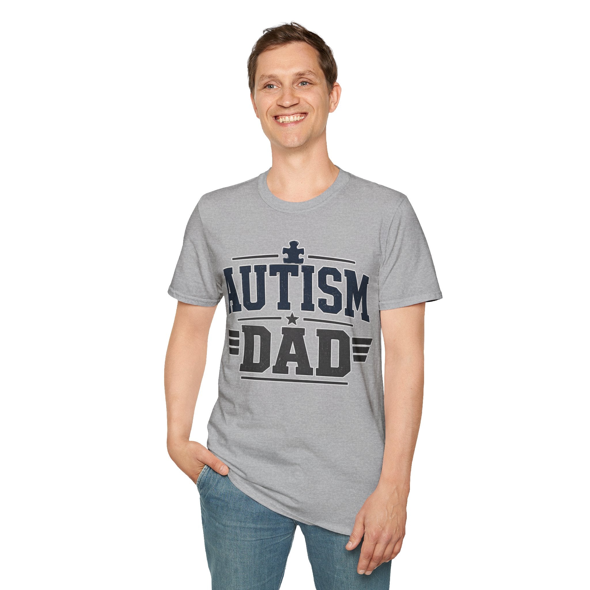 Autism Dad T-Shirt — Proud Autism Awareness Tee for Fathers
