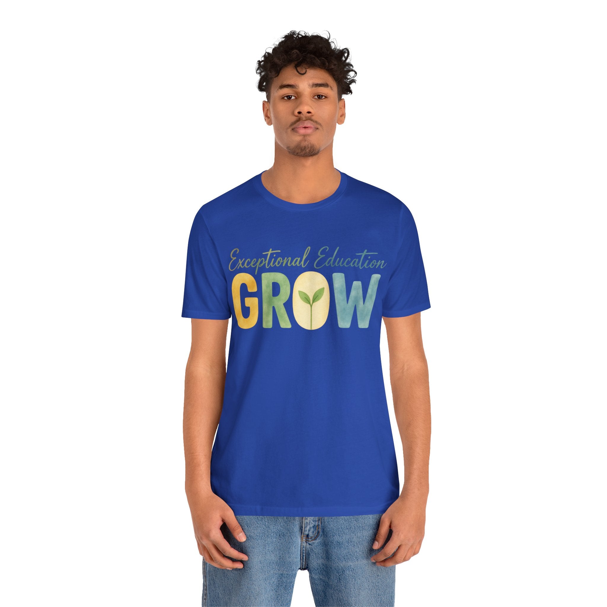 Exceptional Education Teacher Shirt GROW Special Education T Shirt SPED Teacher Gift Inclusive Classroom Autism Teacher Tee