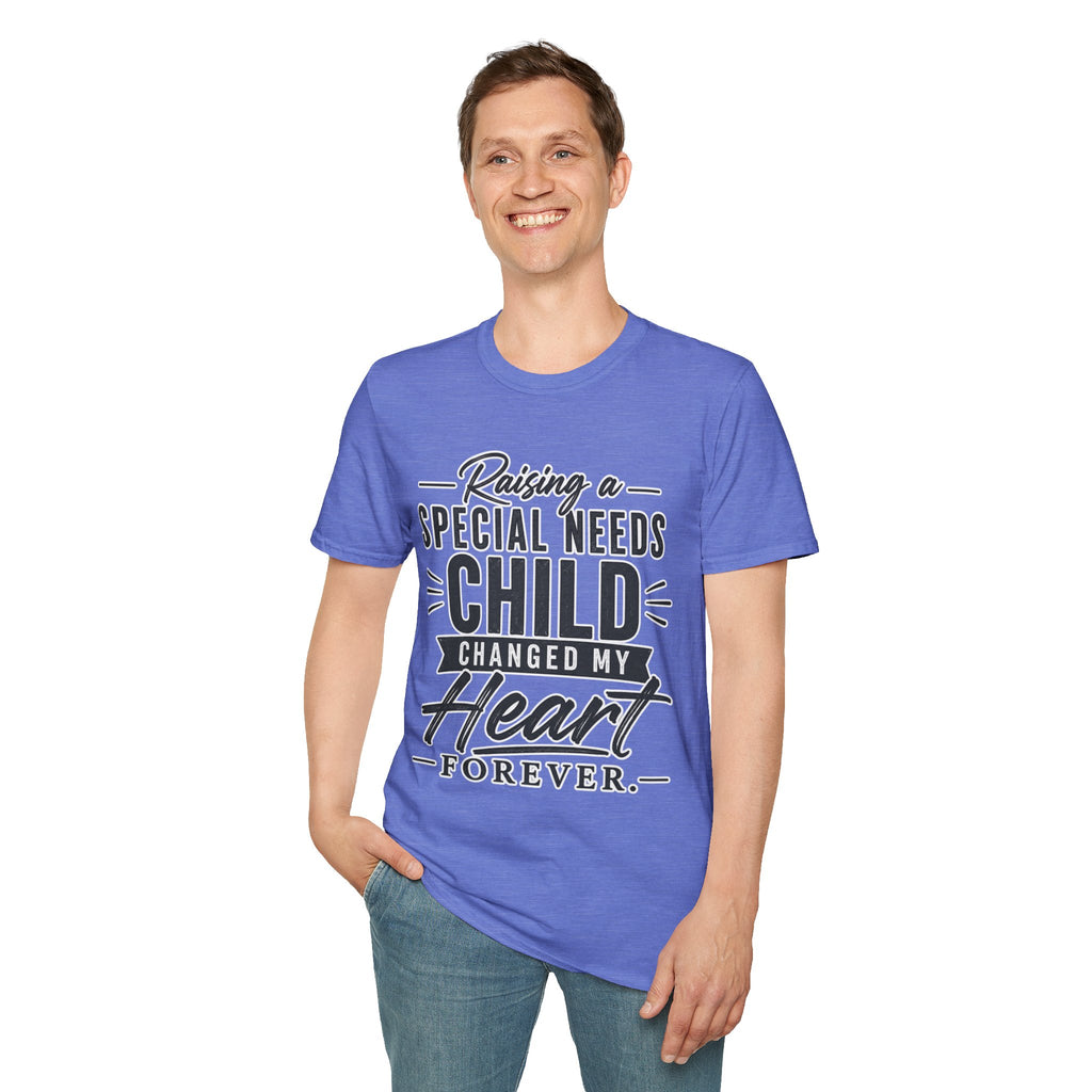 Raising a Special Needs Child T-Shirt — Supportive Special Needs Parent Awareness Tee