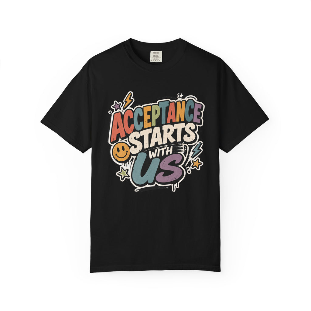 Autism Acceptance Shirt | Puzzle Heart Autism Awareness Shirt, Neurodiversity Inclusion Advocate Gift