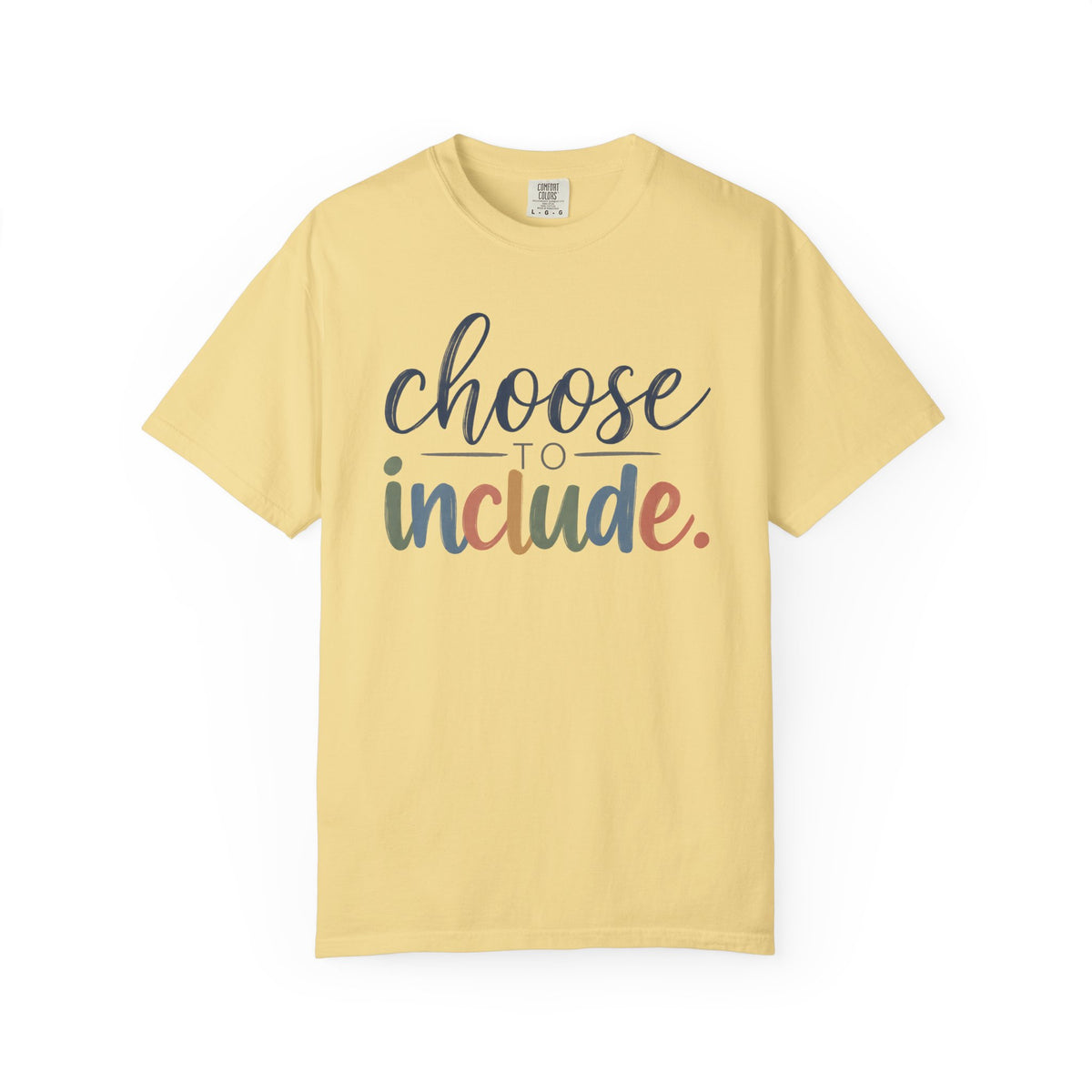 Choose To Include Shirt, Inclusion Pride Typography Tee, Autism Acceptance T-Shirt, Special Education Teacher Gift, Diversity Apparel