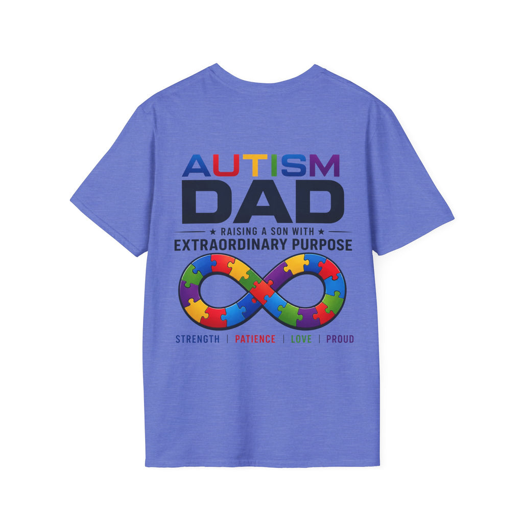 Autism Dad Shirt, Proud Dad Raising an Autistic Son Tee, Autism Acceptance T-Shirt, Special Needs Dad Gift, Autism Parent Shirt, Inclusion Apparel