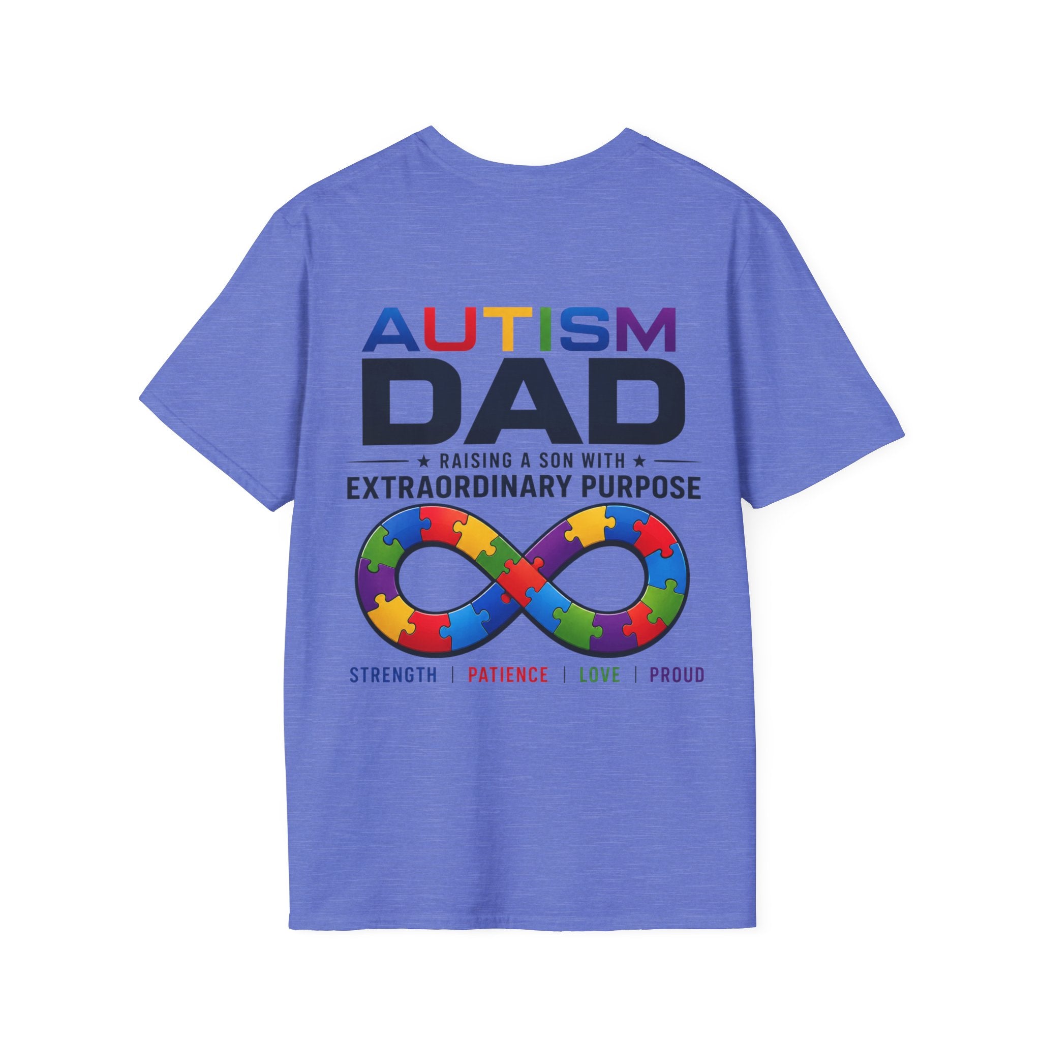 Autism Dad Shirt, Proud Dad Raising an Autistic Son Tee, Autism Acceptance T-Shirt, Special Needs Dad Gift, Autism Parent Shirt, Inclusion Apparel