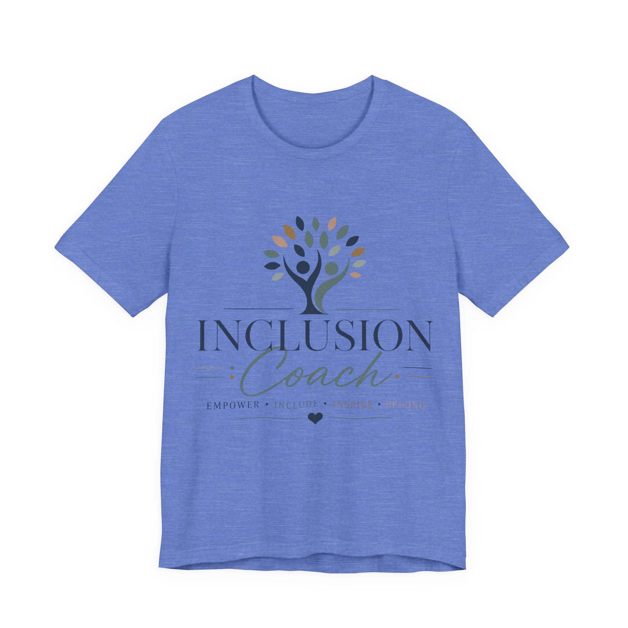 Inclusion Coach T-Shirt | Tree Logo, Empower Inclusivity, Diversity