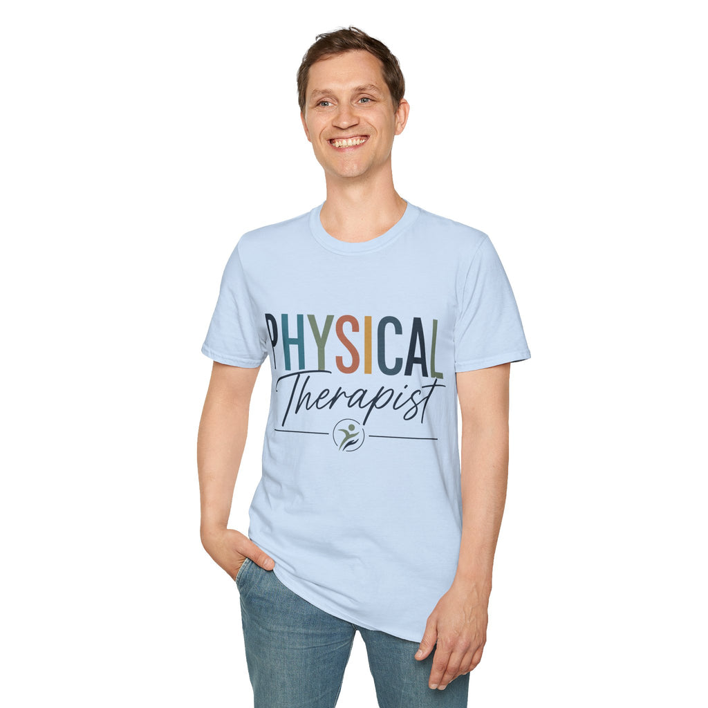 Physical Therapist Shirt | PT T-Shirt | Colorful Therapy Graphic Tee | Physical Therapy Gift | Therapist Apparel | Healthcare Professional