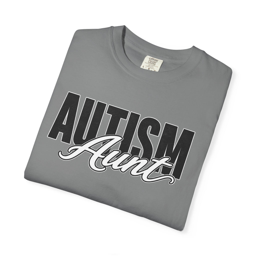 Autism Aunt Shirt Proud Autism Aunt T Shirt Autism Awareness Autism Acceptance Gift Puzzle Heart Special Needs Family Tee