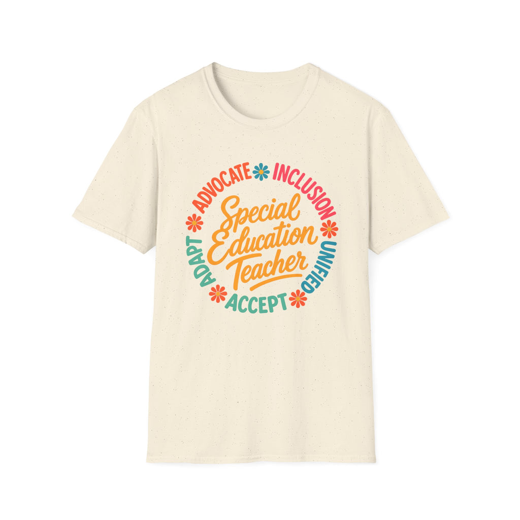 Special Education Teacher Shirt Advocate Inclusion Acceptance T Shirt  Teacher Gift Autism Awareness Inclusive Classroom Tee