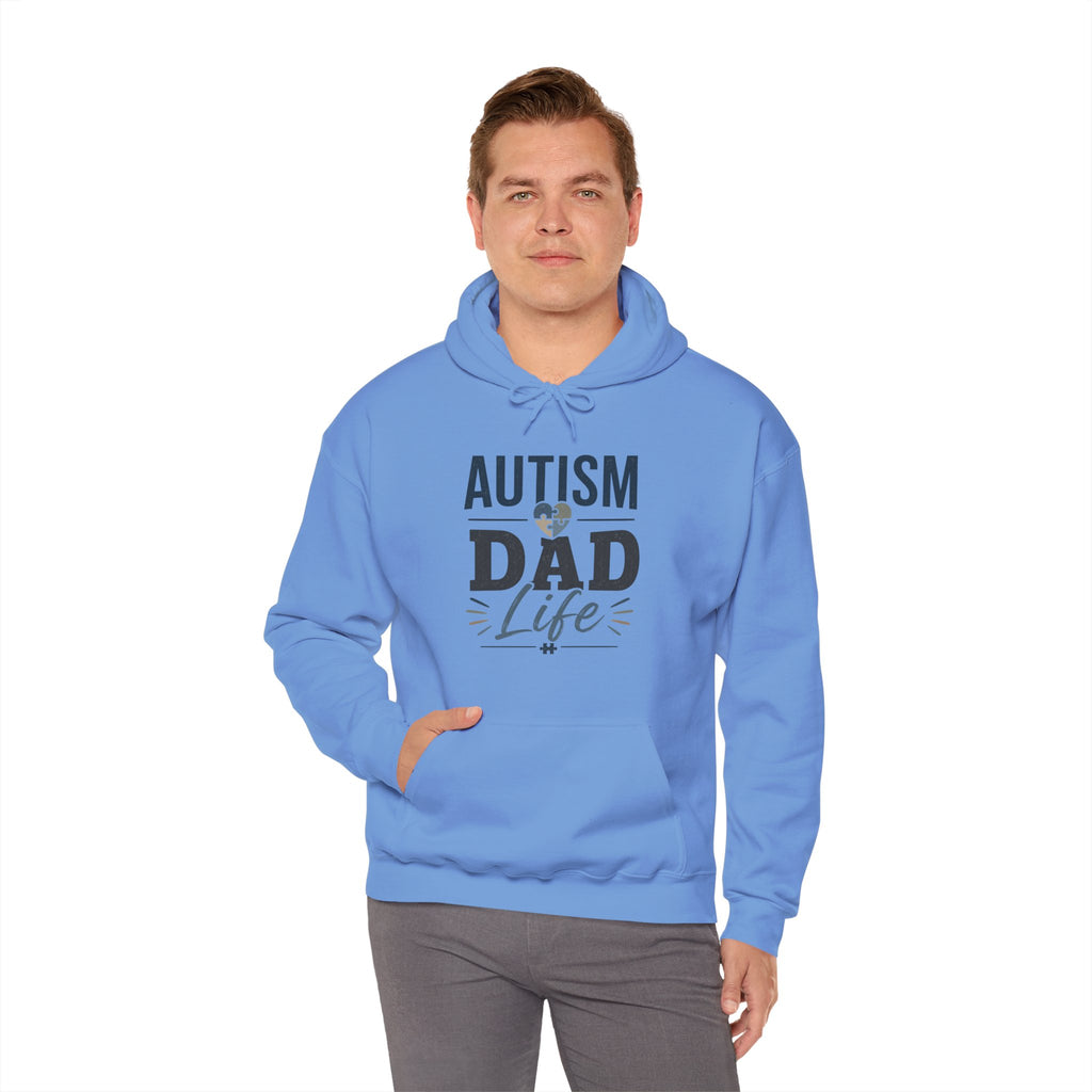 Autism Dad Life Hoodie | Autism Awareness Dad Sweatshirt