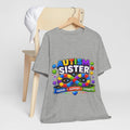 Autism Sister Tee | Puzzle Infinity Support Strength Shirt