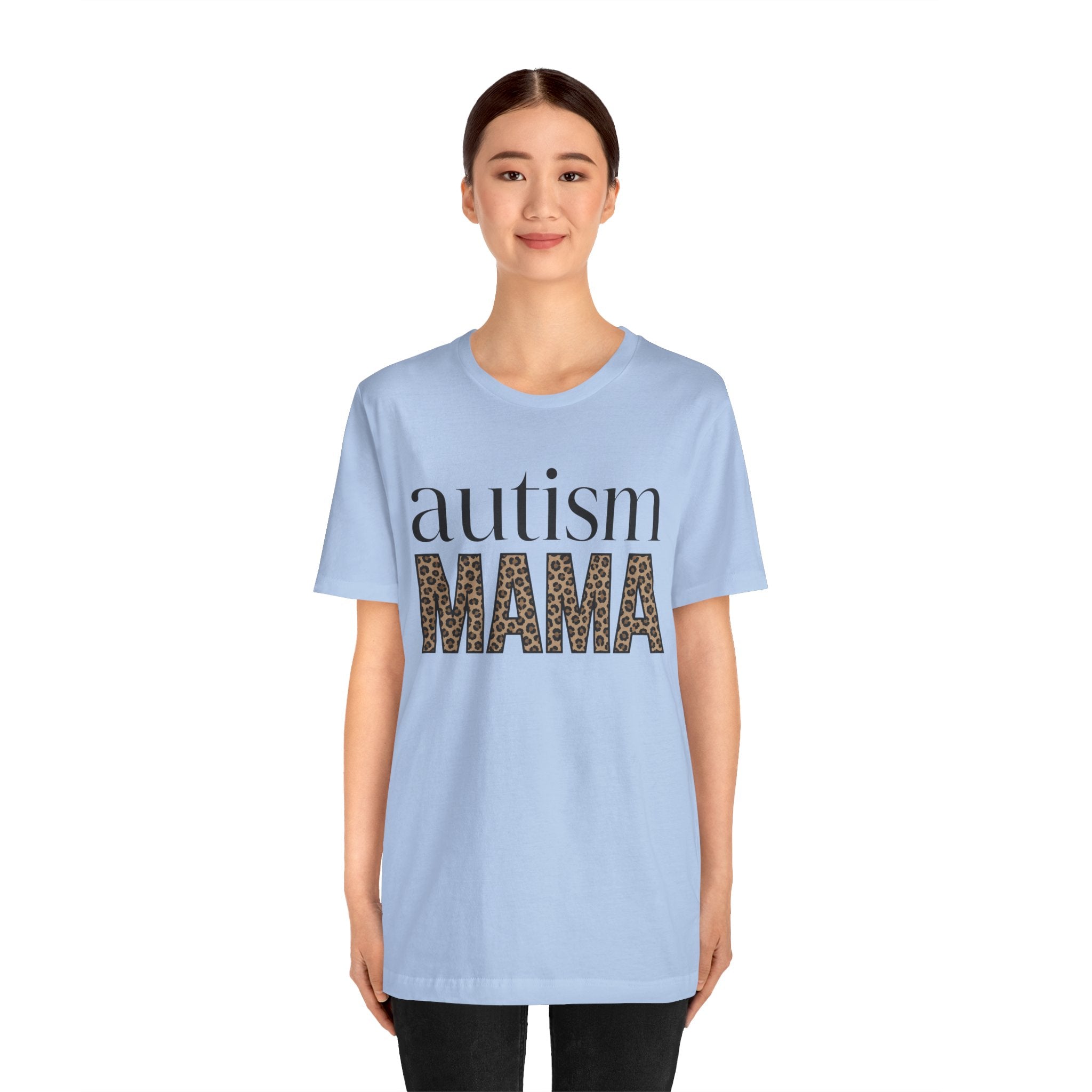Autism MAMA Leopard Print Tee | Autism Awareness Shirt