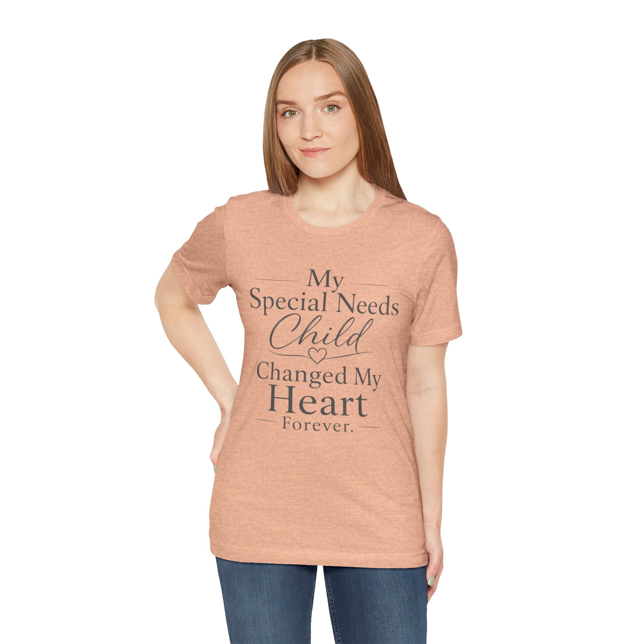 My Special Needs Child Changed My Heart Forever T-Shirt | Special Needs Parent Tee