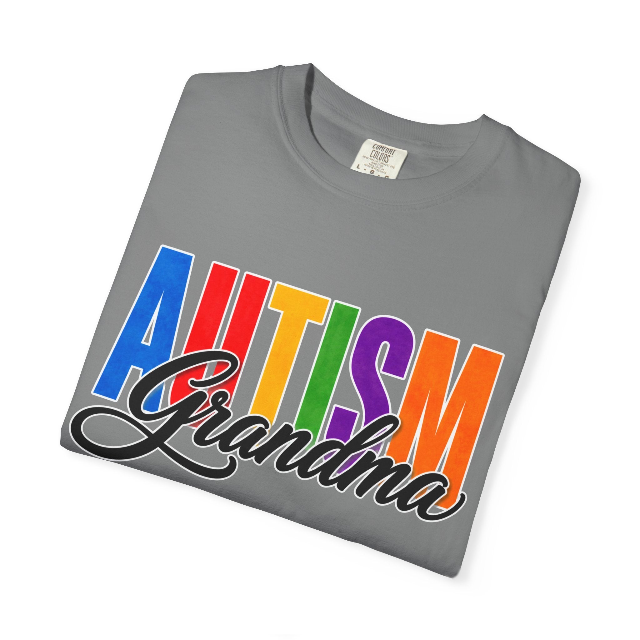 Autism Grandma Shirt Proud Autism Grandma T Shirt Autism Awareness Autism Acceptance Gift Puzzle Heart Special Needs Grandma Tee