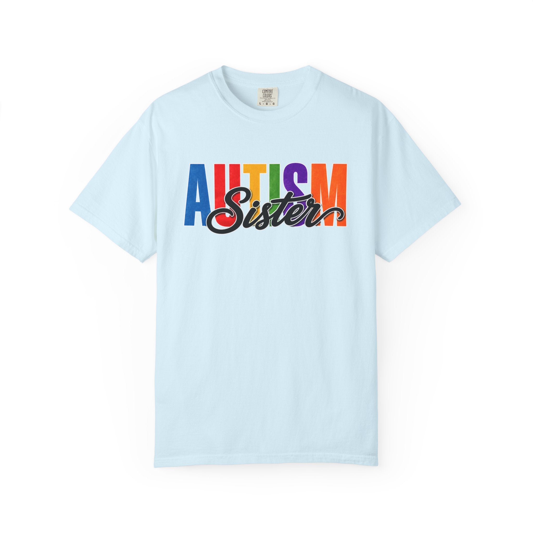 Autism Sister Shirt Proud Autism Sister T Shirt Autism Awareness Autism Acceptance Gift Puzzle Heart Special Needs Sibling Tee