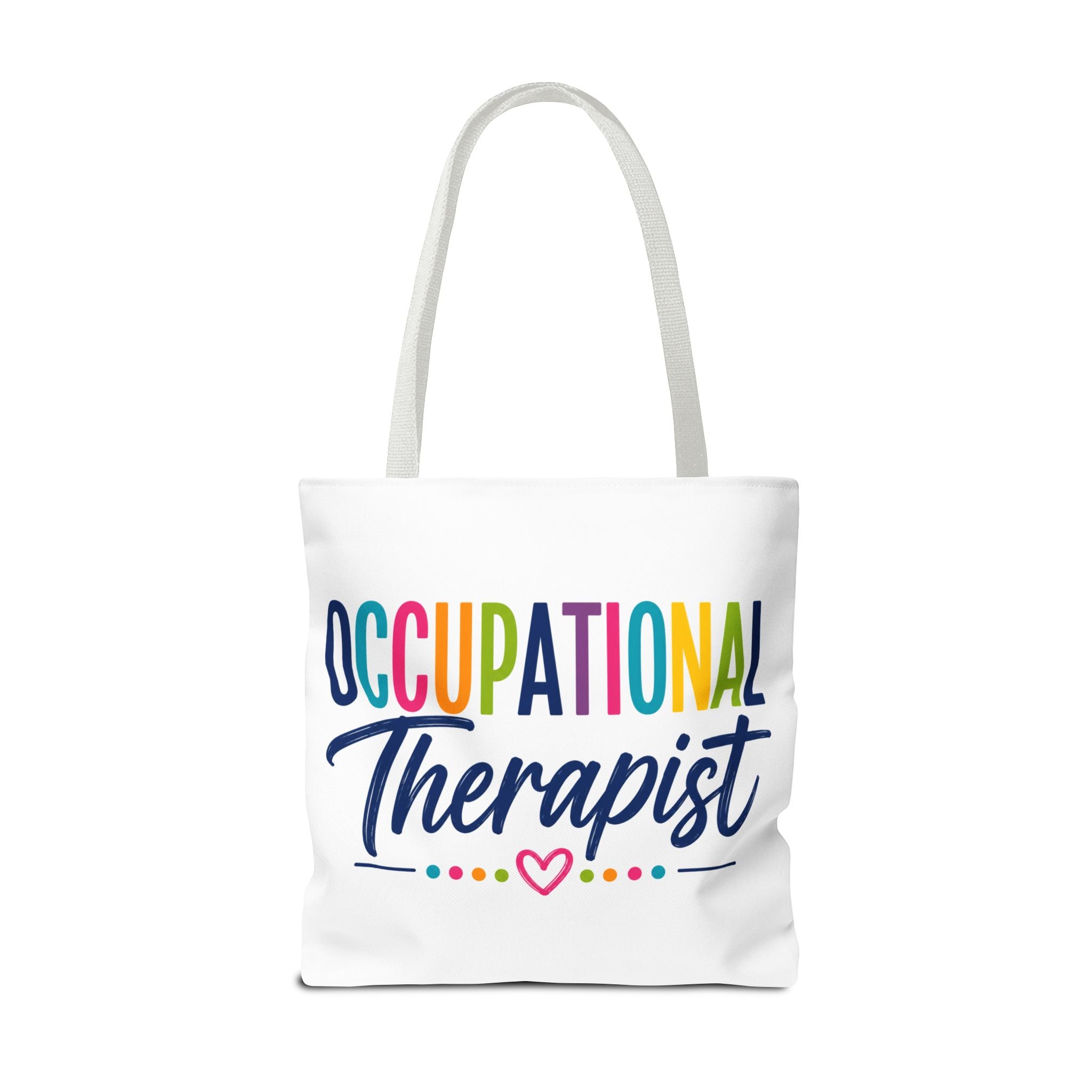 Occupational Therapist Tote Bag | Rainbow Script Healthcare Professional