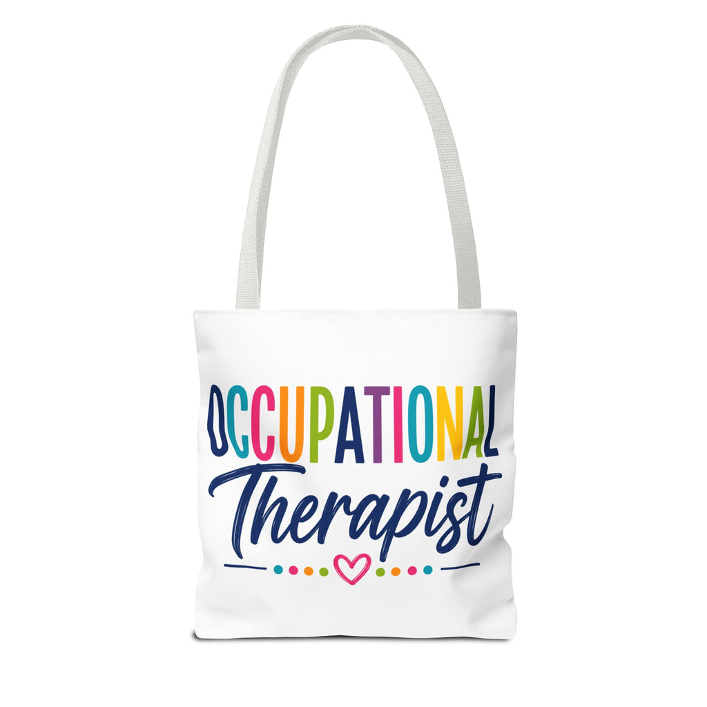 Occupational Therapist Tote Bag | Rainbow Script Healthcare Professional
