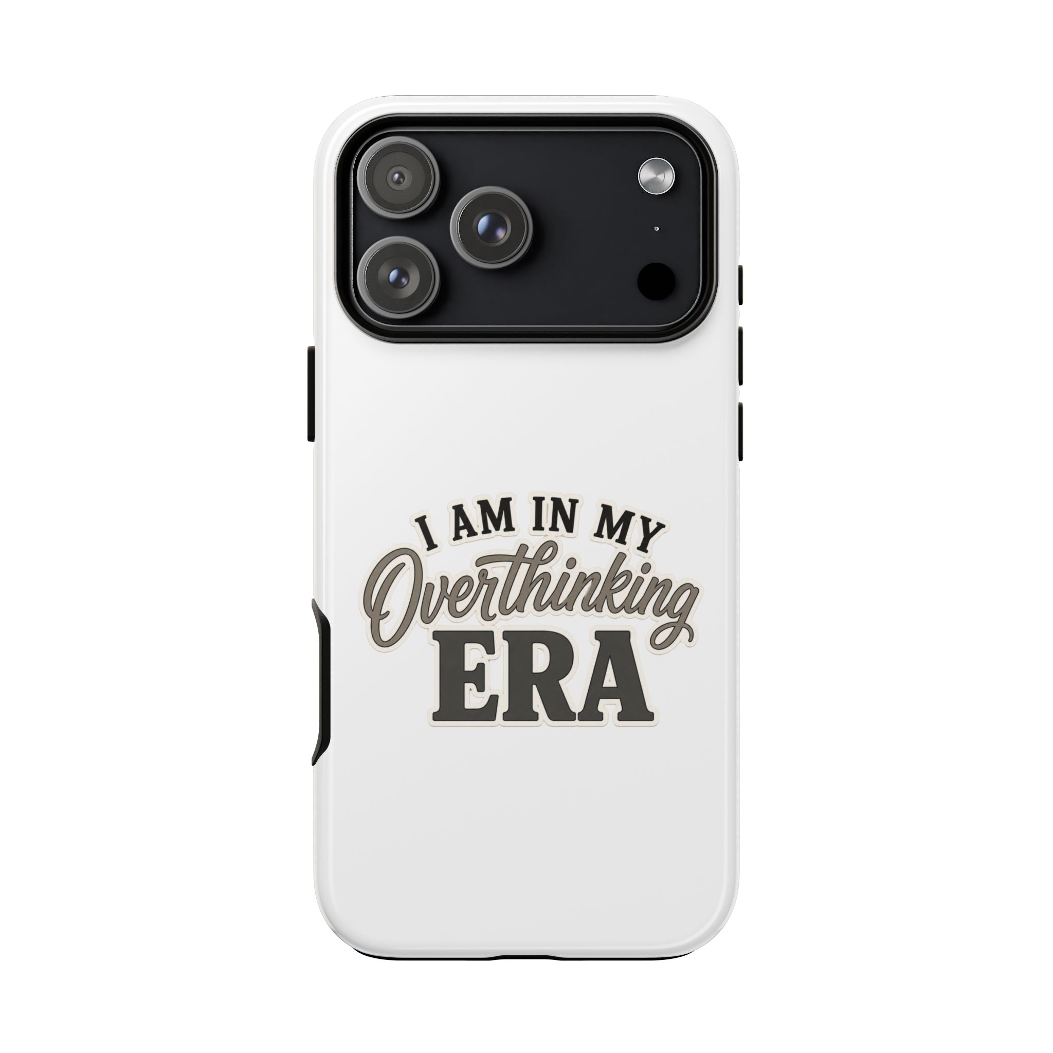 I Am In My Overthinking Era Phone Case Funny Anxiety Phone Case ADHD Tough Case Mental Health Gift Neurodivergent iPhone Samsung Case