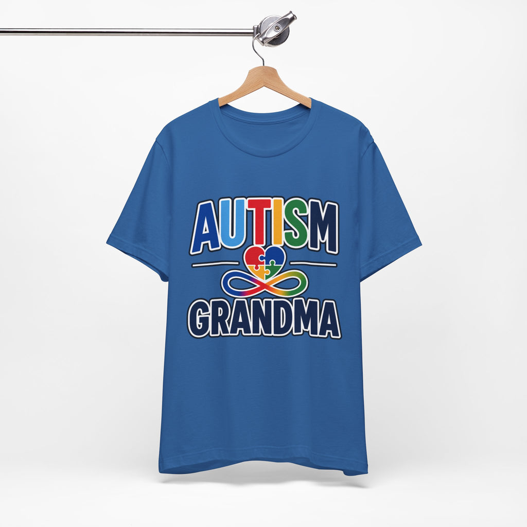 Autism Grandma Shirt | Puzzle Heart Infinity T-Shirt | Proud Autism Grandma Tee | Autism Awareness & Acceptance Gift