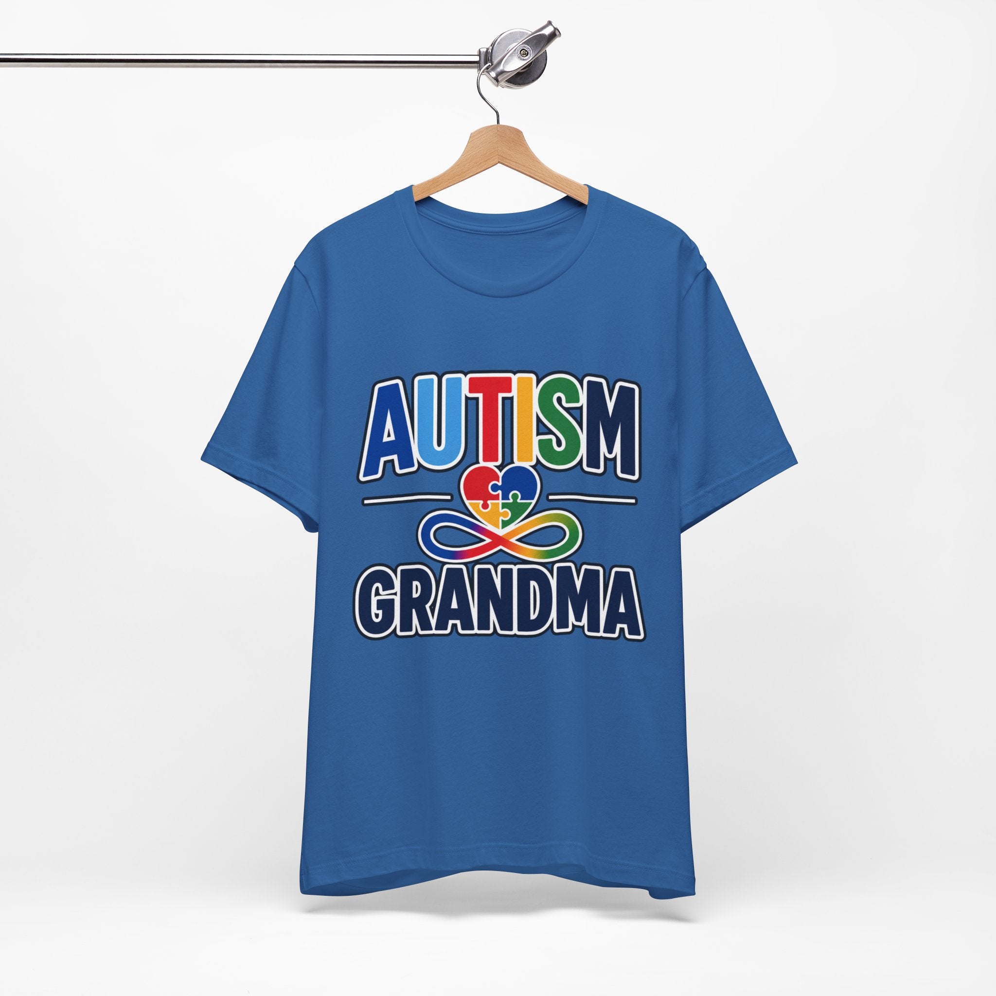 Autism Grandma Shirt | Puzzle Heart Infinity T-Shirt | Proud Autism Grandma Tee | Autism Awareness & Acceptance Gift