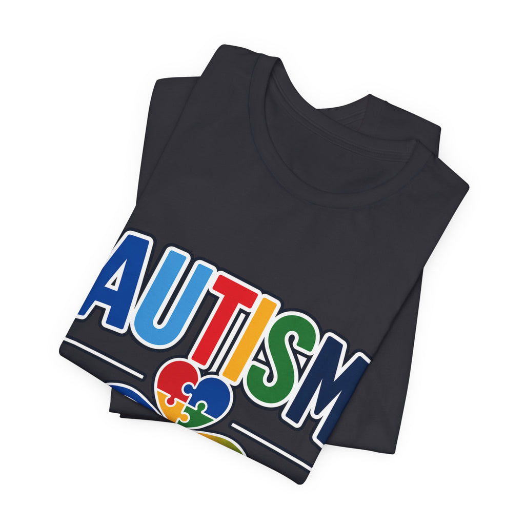 Autism Grandpa Shirt | Puzzle Heart Infinity T-Shirt | Proud Autism Grandpa Tee | Autism Awareness & Acceptance Gift for Grandpa