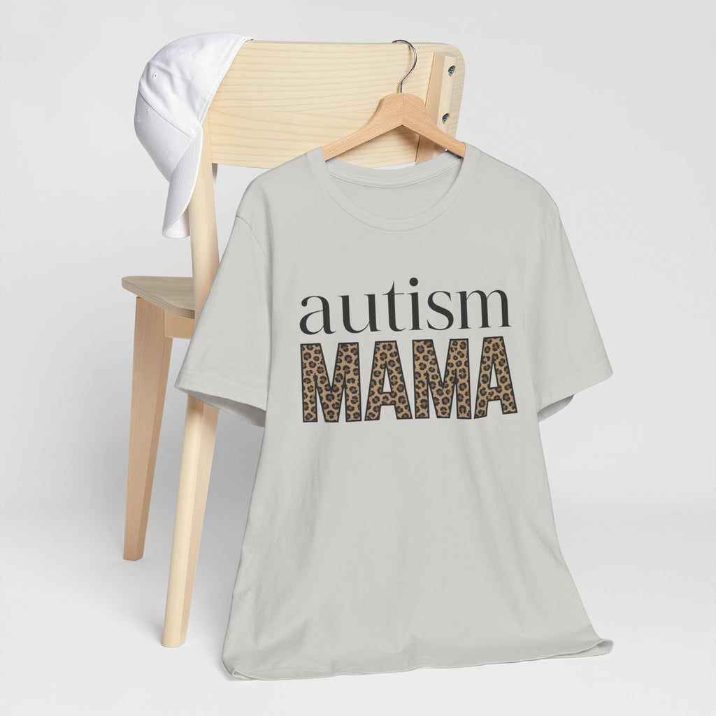 Autism MAMA Leopard Print Tee | Autism Awareness Shirt