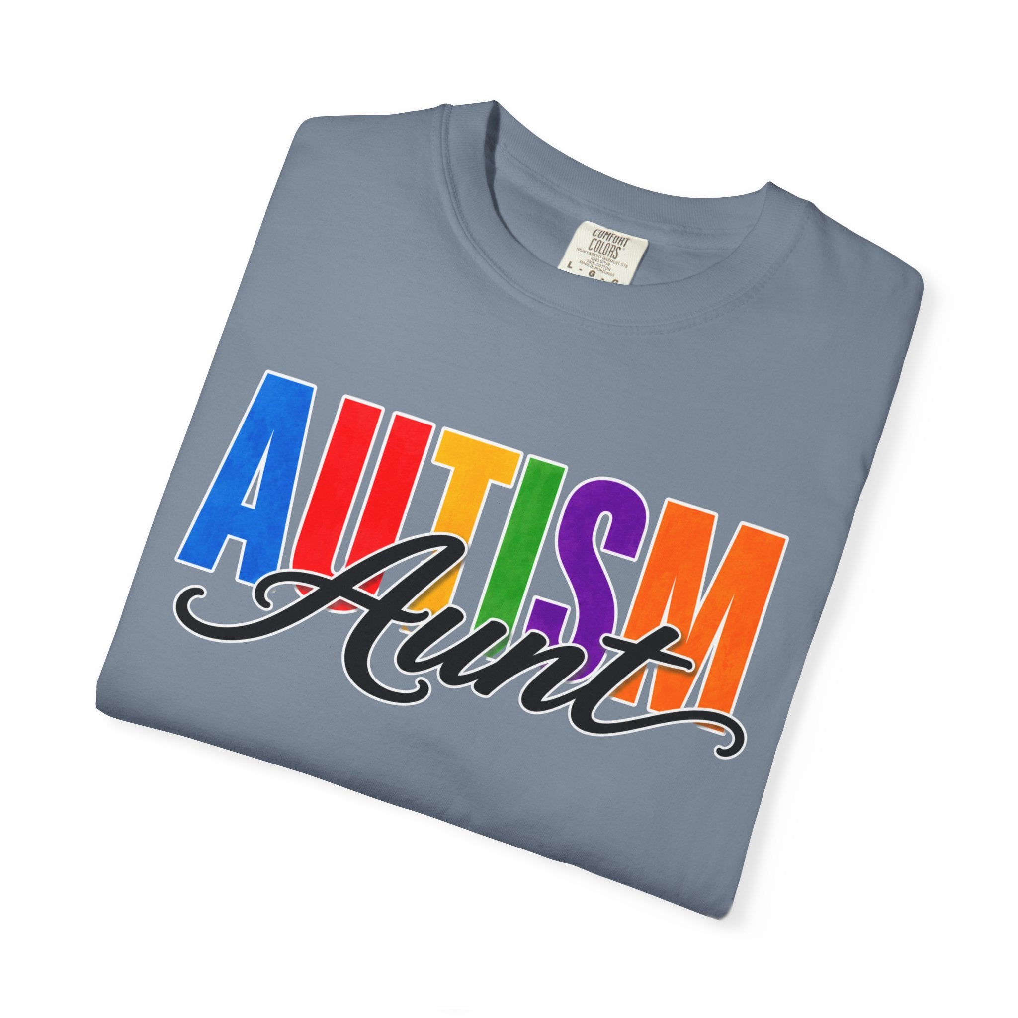 Autism Aunt Shirt Proud Autism Aunt T Shirt Autism Awareness Autism Acceptance Gift Puzzle Heart Special Needs Family Tee