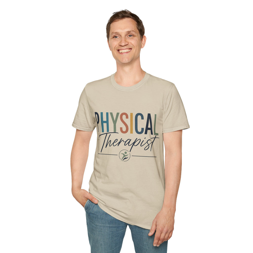 Physical Therapist Shirt | PT T-Shirt | Colorful Therapy Graphic Tee | Physical Therapy Gift | Therapist Apparel | Healthcare Professional