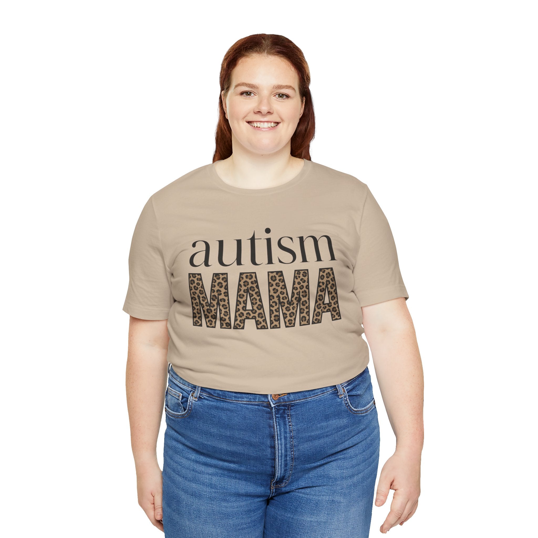 Autism MAMA Leopard Print Tee | Autism Awareness Shirt