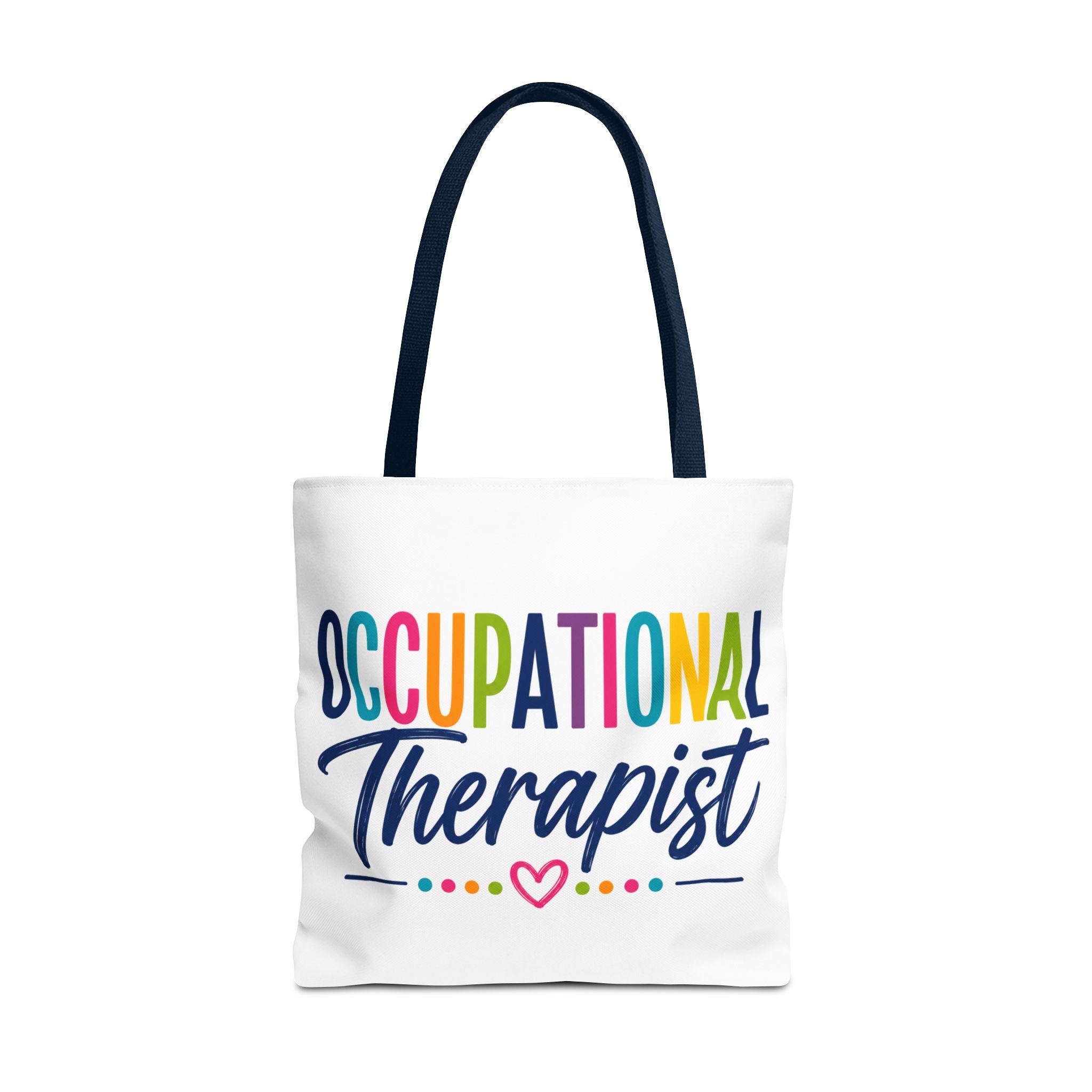 Occupational Therapist Tote Bag | Rainbow Script Healthcare Professional