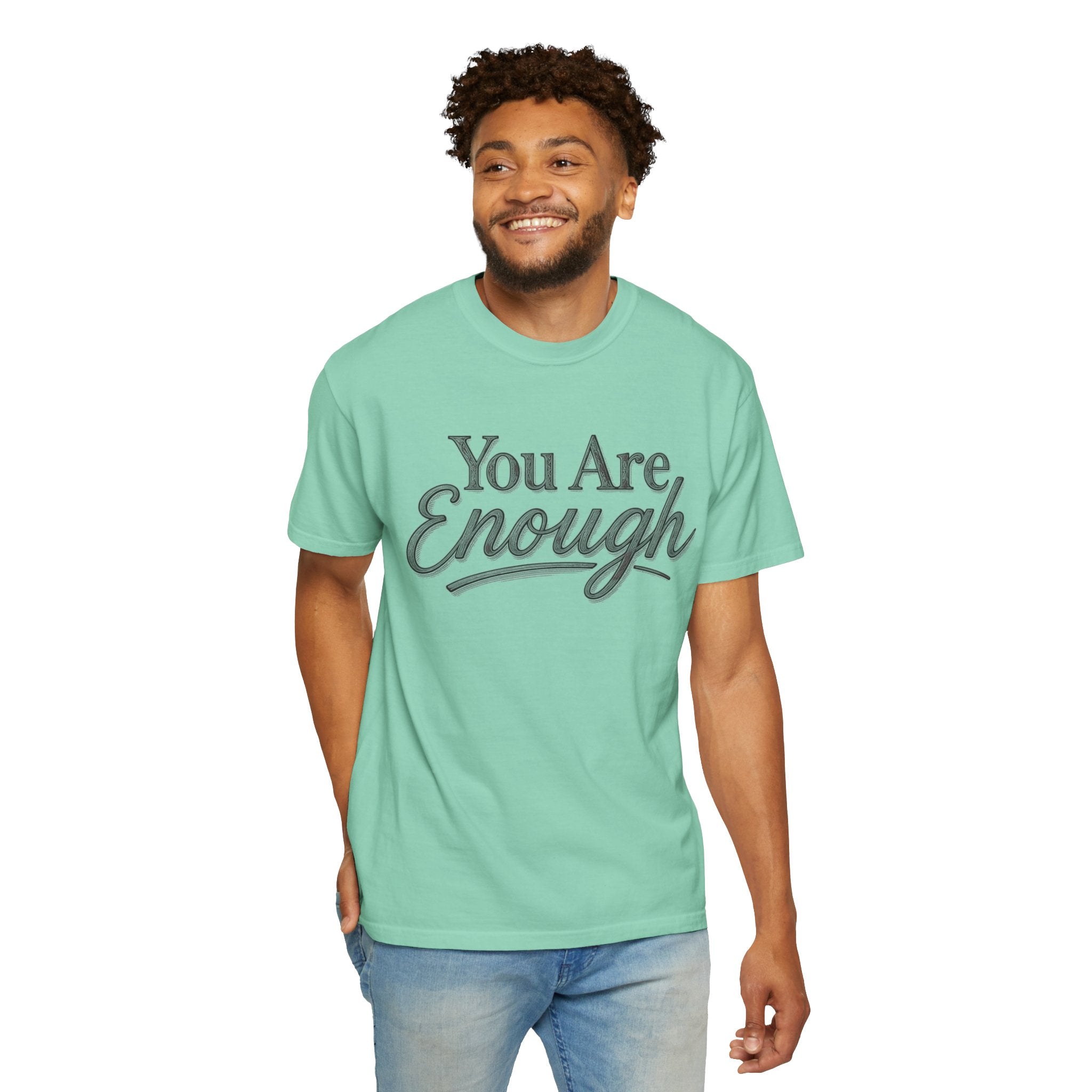 You Are Enough Shirt Inspirational T Shirt Positive Affirmation Tee Mental Health Awareness Shirt Self Love Gift Motivational Apparel