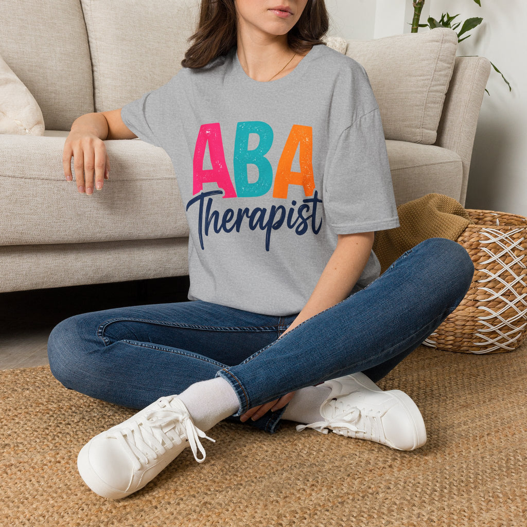 ABA Therapist Shirt  Behavior Technician Gift BCBA RBT Autism Therapist Tee Applied Behavior Analysis Shirt