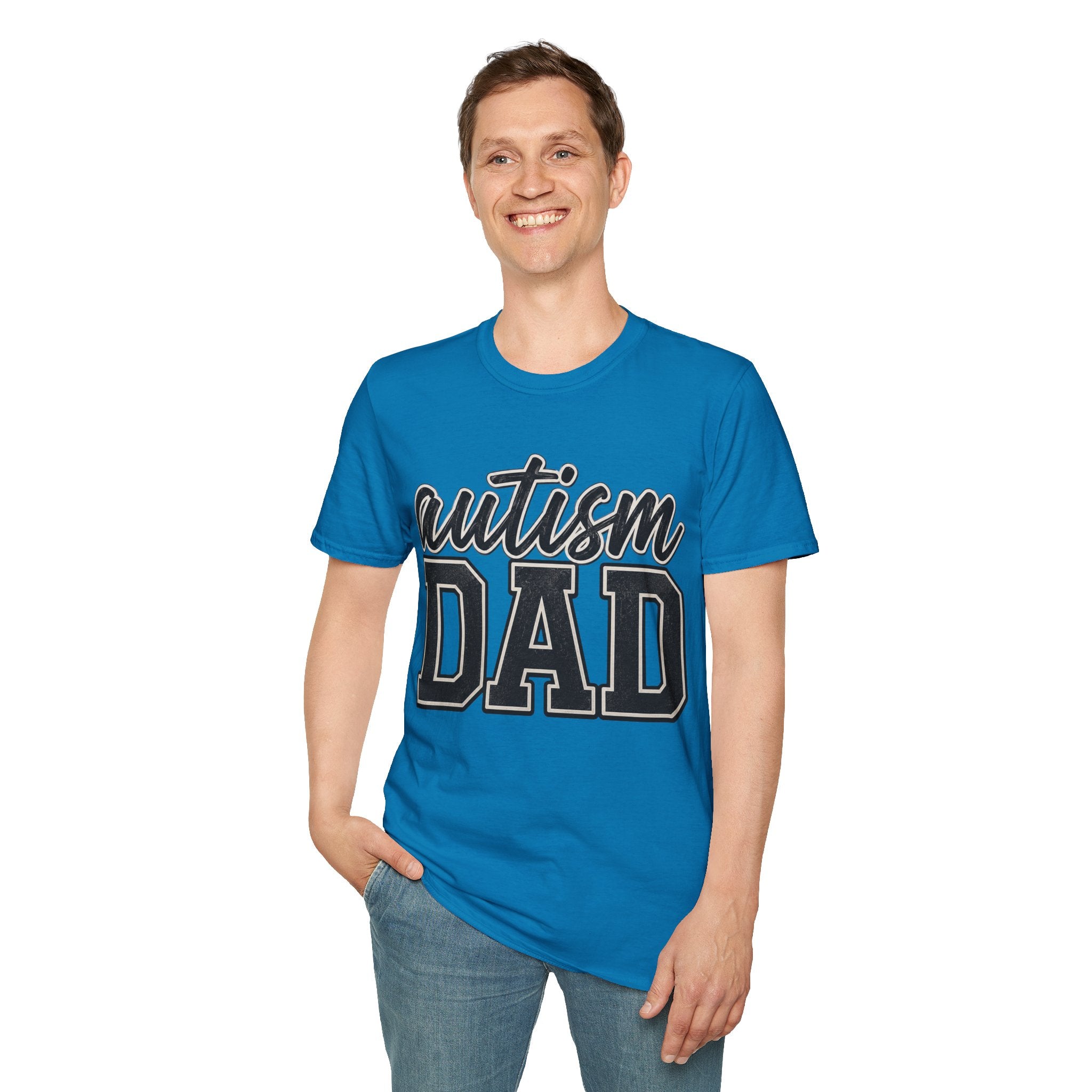 Autism Dad T-Shirt | Awareness Script and Special Needs