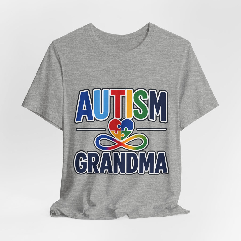 Autism Grandma Shirt | Puzzle Heart Infinity T-Shirt | Proud Autism Grandma Tee | Autism Awareness & Acceptance Gift