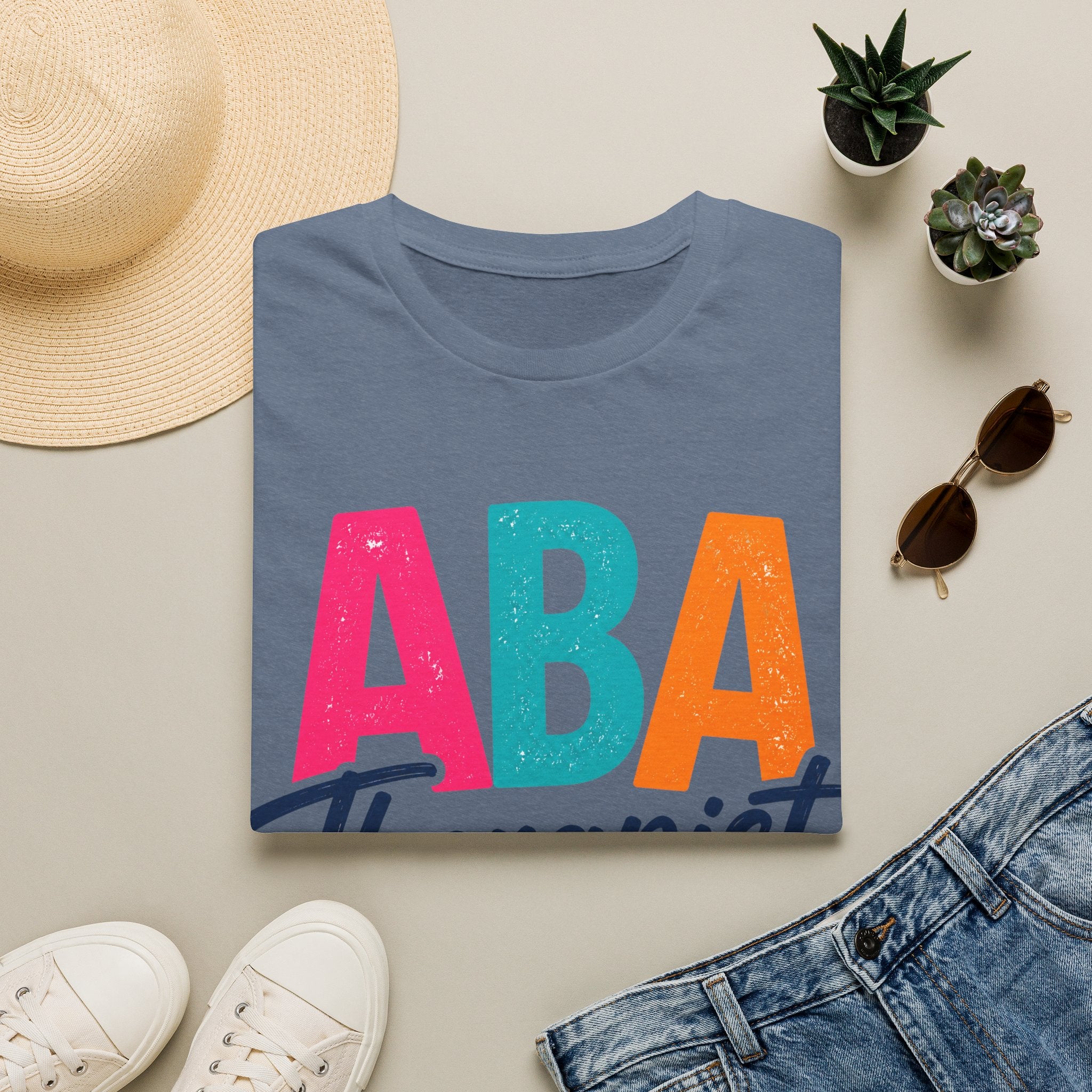 ABA Therapist Shirt  Behavior Technician Gift BCBA RBT Autism Therapist Tee Applied Behavior Analysis Shirt